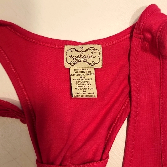 Eyelash Coture Racerback Ruffle Tank - Picture 5 of 5